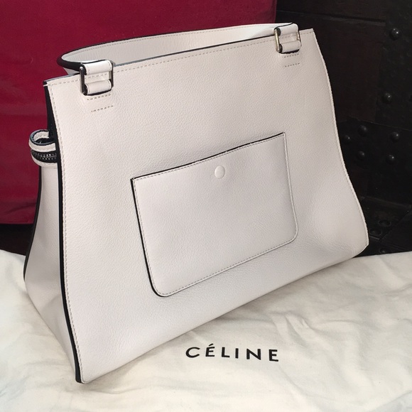 Rare White Celine Edge Purse - Picture 2 of 9